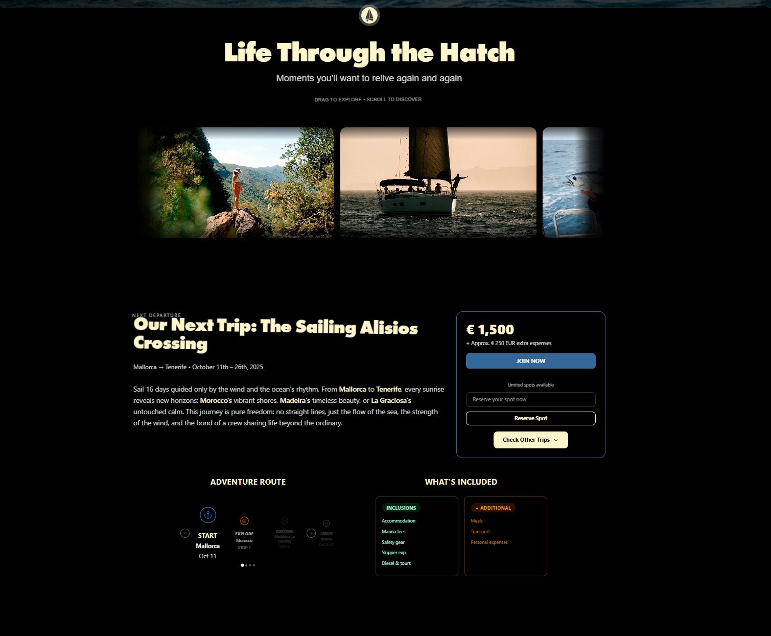 Preview de Sailing Alisios